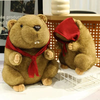 Groundhog Earthy Cuddles Plushie