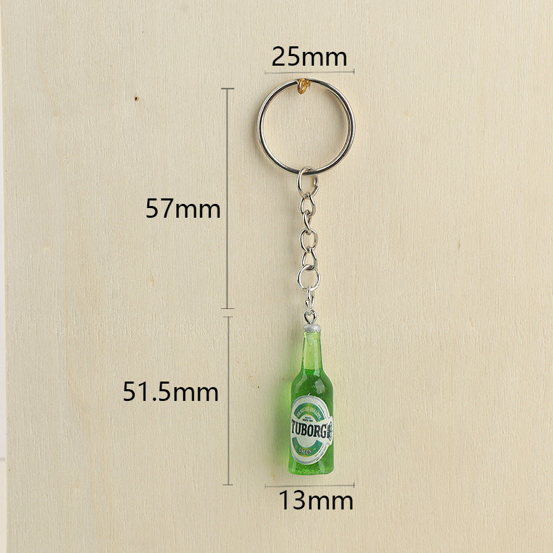 Brew Buddy Beer Bottle Keychain