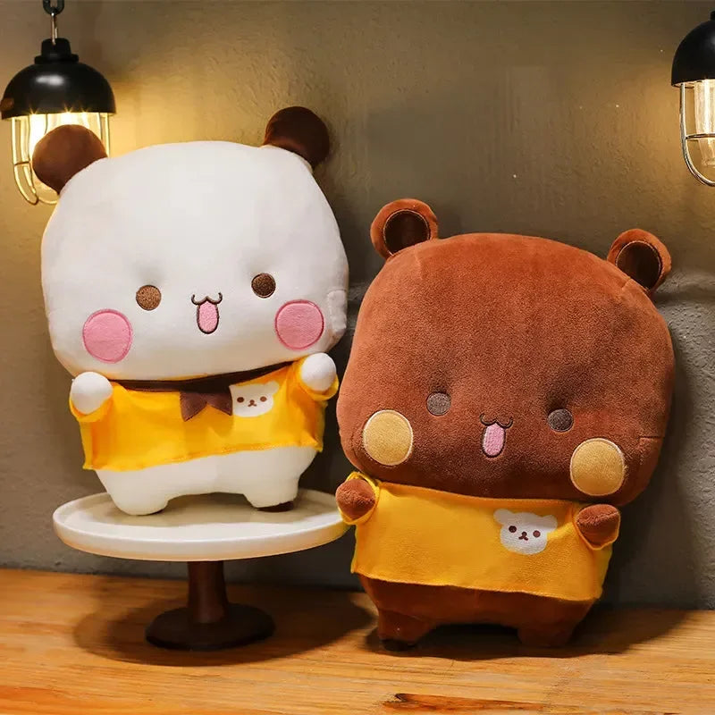 Bu Bu Bear & Du Du Panda Snuggles Plush