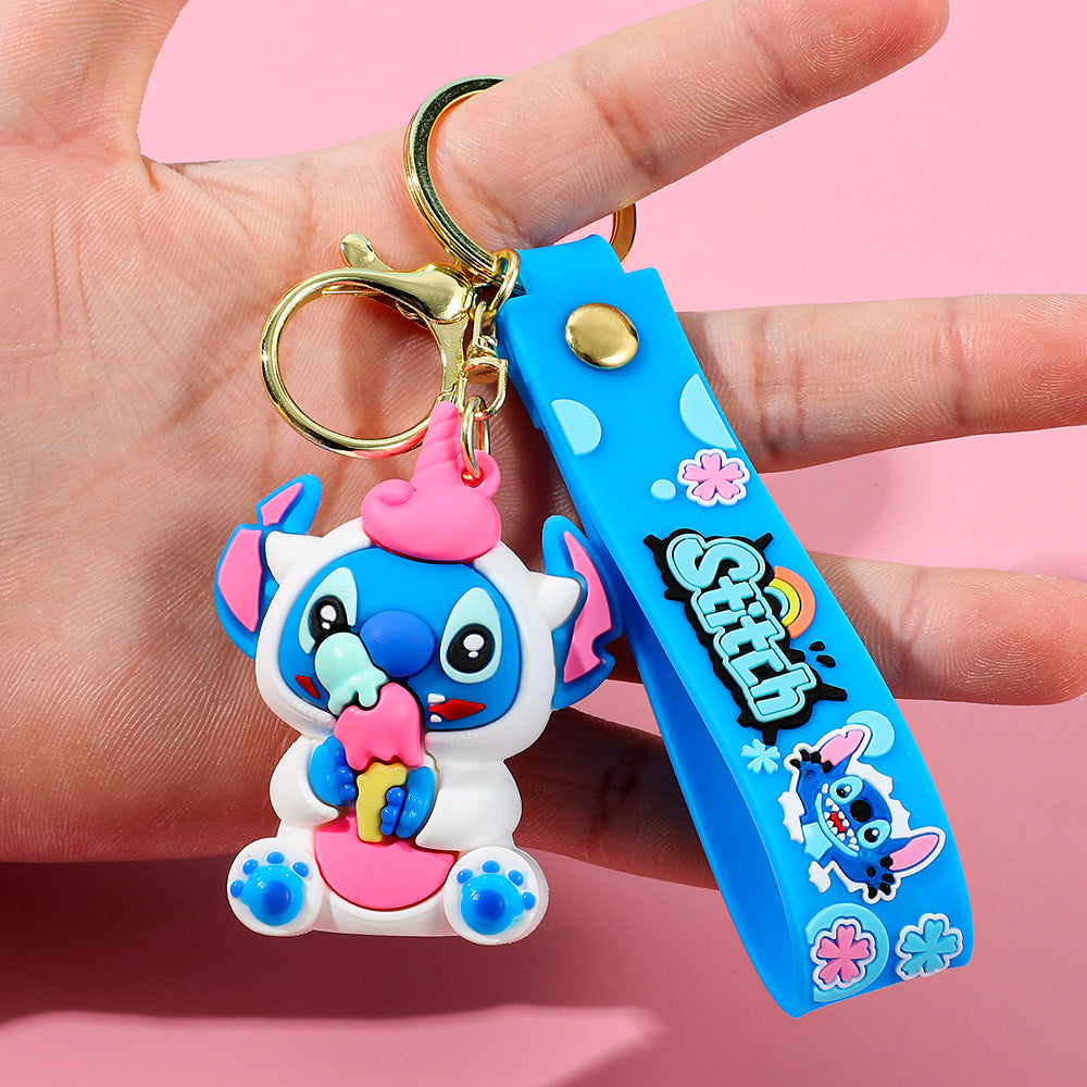 Stitch Halloween Paradise 3D Keychain