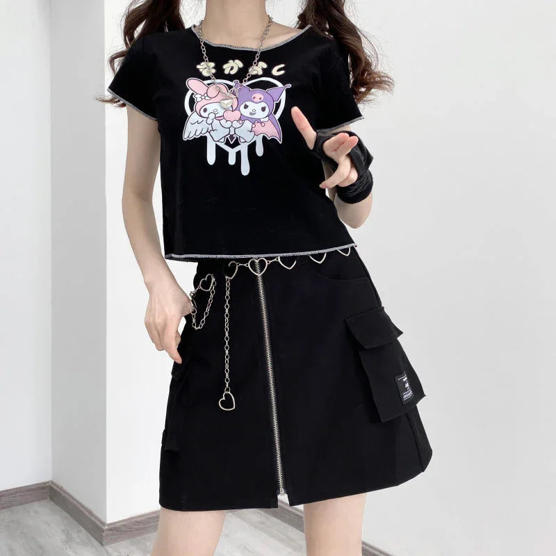 Cute Anime T-shirt PN3931 - Bear Hugs