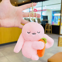 Bunny Bliss Nibbler Plush Keychain