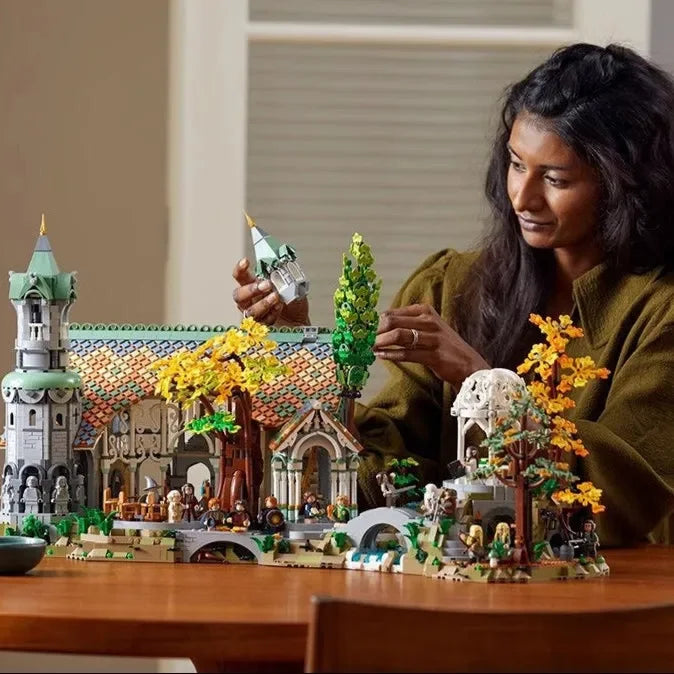 LOTR Rivendell Castle Building Block Set