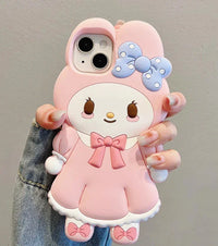Kawaii Melody Phone Case for iphone 11/11pro/11pro max/12/12mini/12pro/12pro max/13/13pro/13pro max/14/14plus/14pro/14pro max/15/15pro/15pro max PN6248 - Bear Hugs