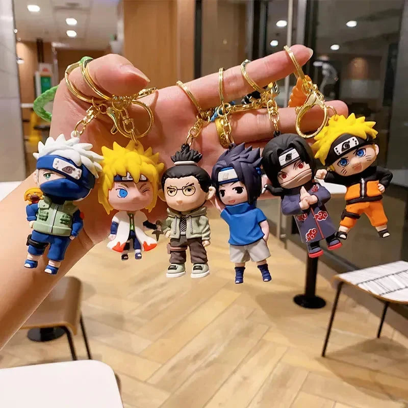 Naruto Shinobi Squad 3D Keychain