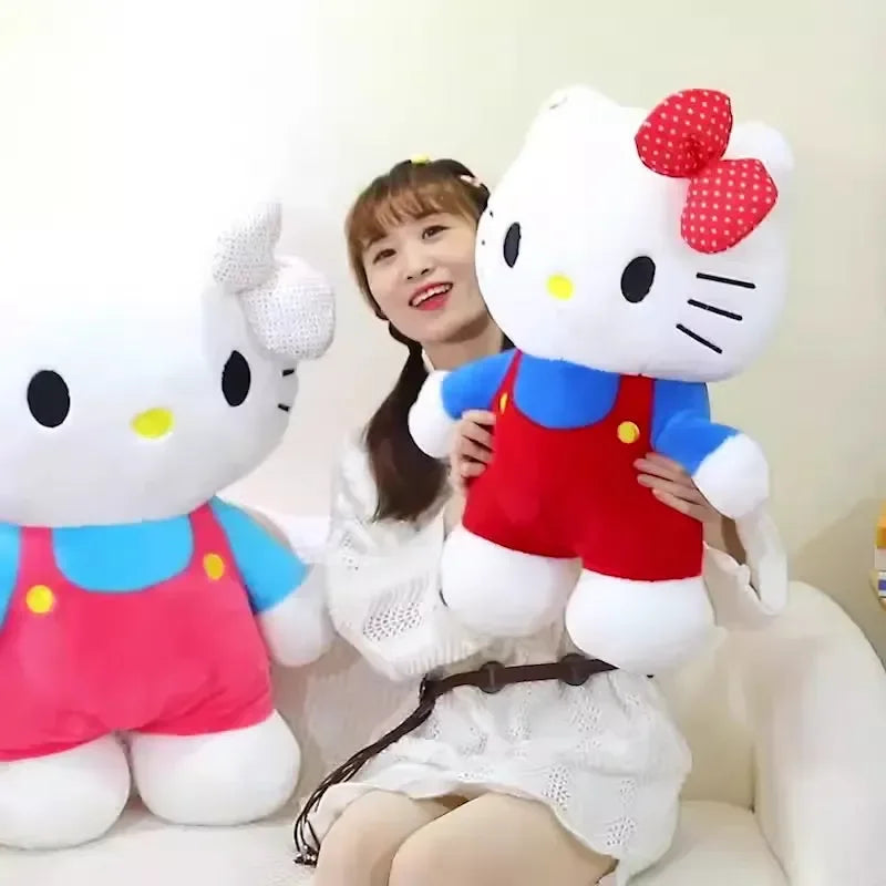 Hello KT Dashing Dungaree Plush 