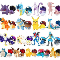 Pokimoen Figurines Pokeball Collection