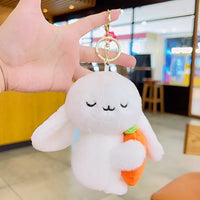 Bunny Bliss Nibbler Plush Keychain