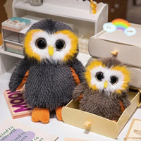 Big-Eyed Wise Owl Plush Pal