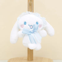 Frilly Friend Cinnamoroll Plush Keychain