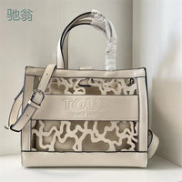 Hollowed-Out Tous Tote Bag