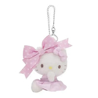 Sanliou Polka Dot Bow Keychain