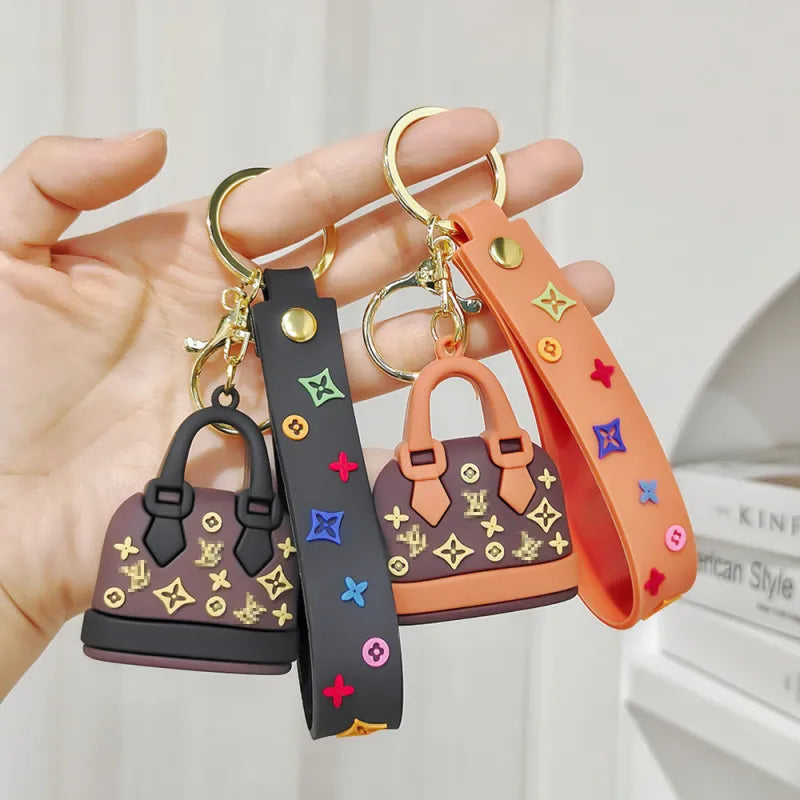 Monogram Bag 3D Keychain