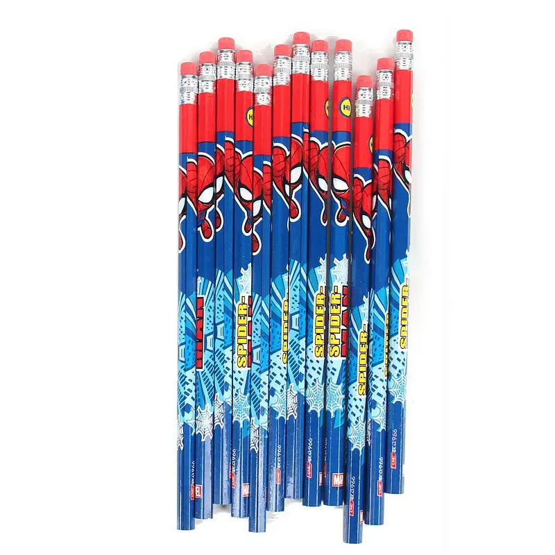 Marvel Heroes Pencil Set (12 Pcs)