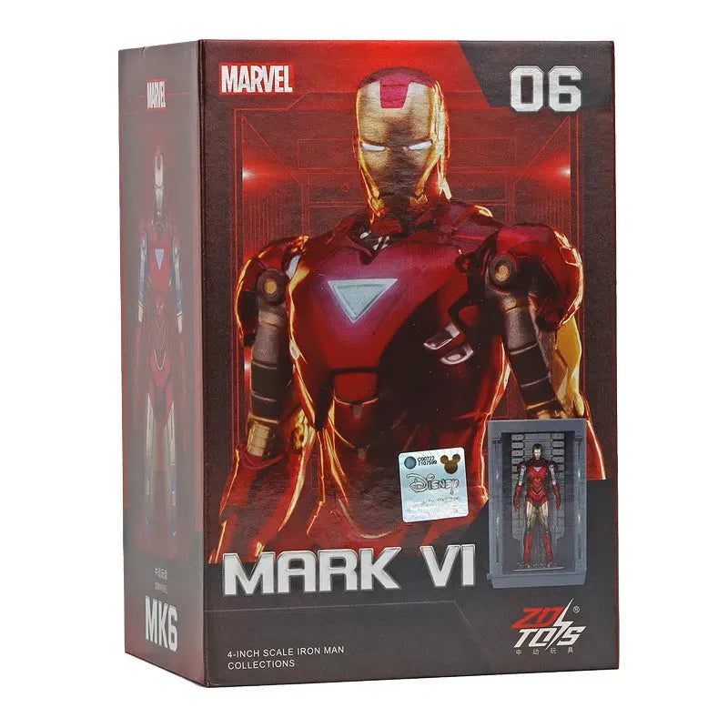 Iron Man Mark 1 to Mark 85 Garage Style Suits