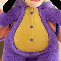 Goofy Purple Dragon Cosplay Plush