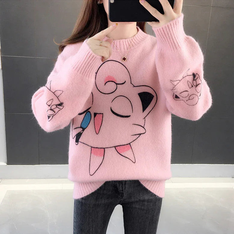 Fashion Cartoon Sweater PN3549 - Bear Hugs