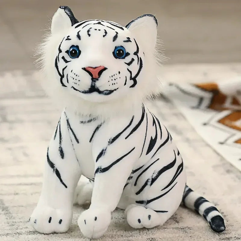 Stripy Snuggler Realistic Tiger Cub Plushie (20 cm)
