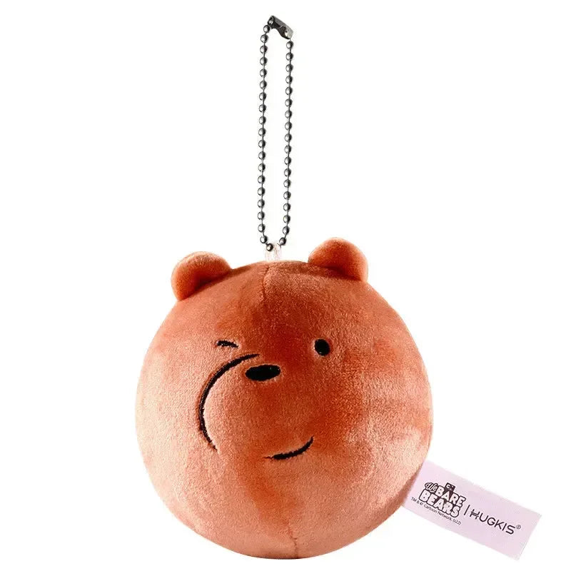 We Bare Bears Squeeze Plush Keychain