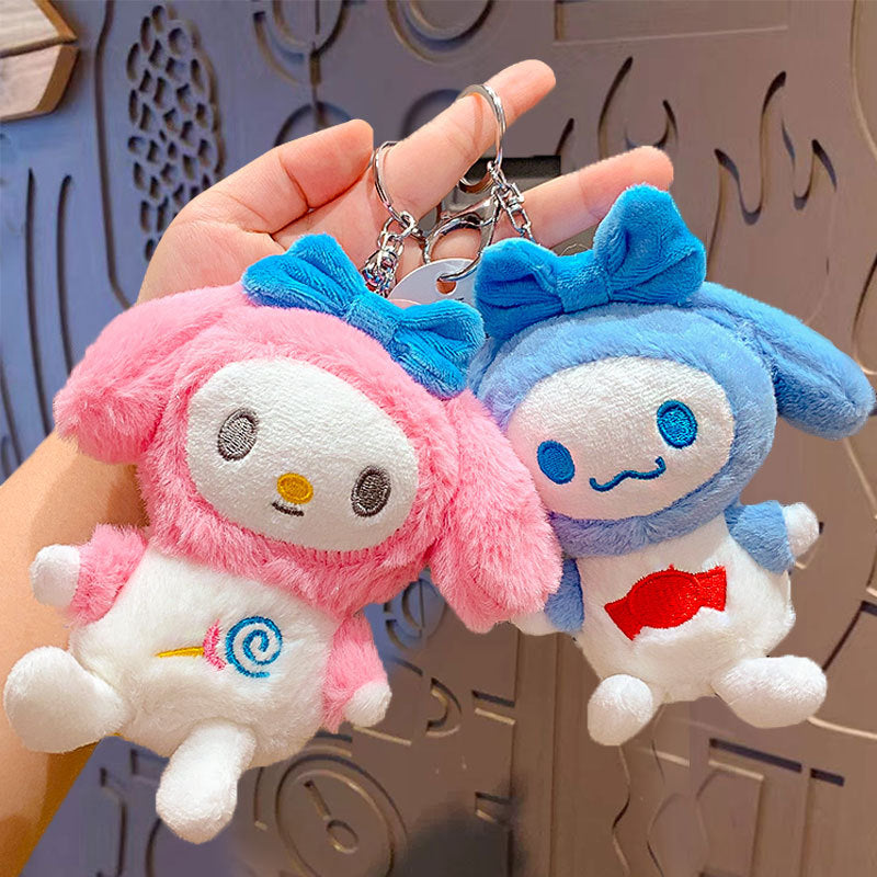 Sanrio Candy Mark Plush Keychain