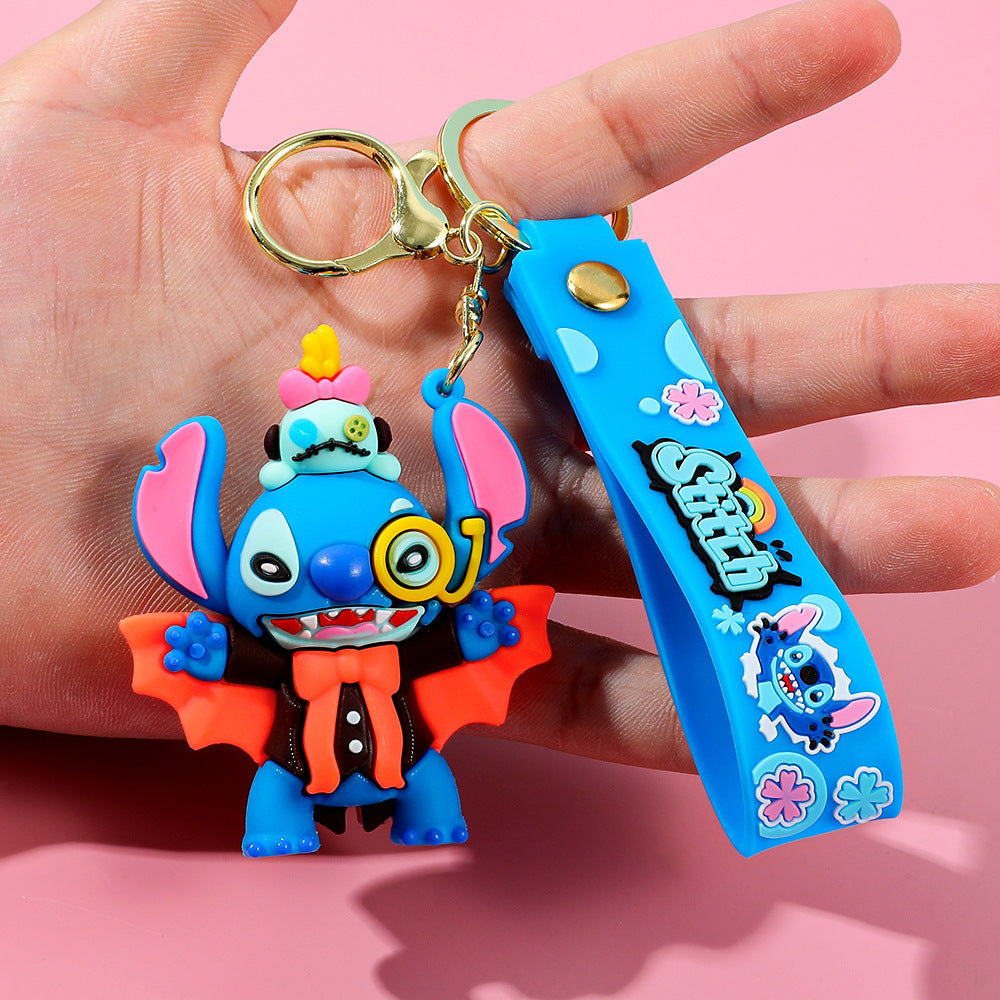 Stitch Halloween Paradise 3D Keychain