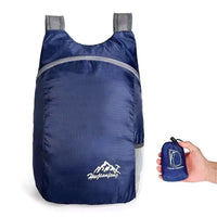 Backpack in a Pouch Folding Bag (20L Capacity)