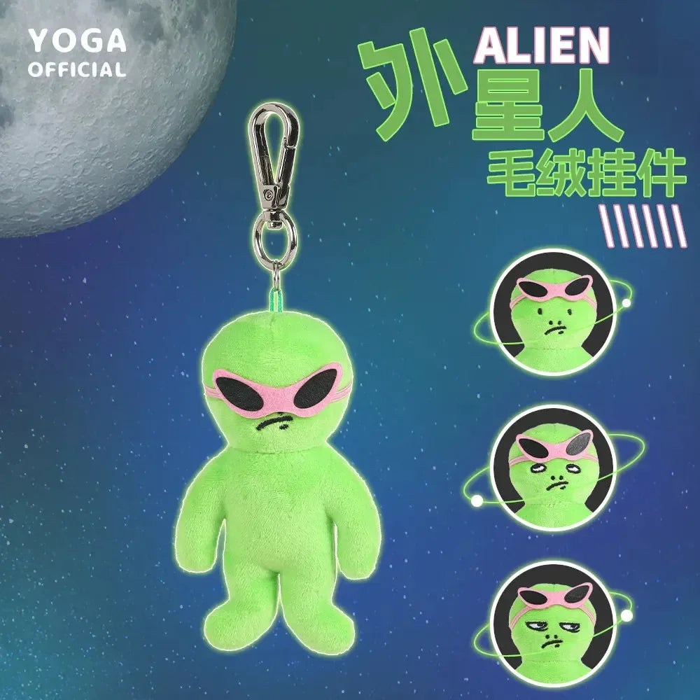 Porte-clés en peluche extraterrestre Cool Gaze 