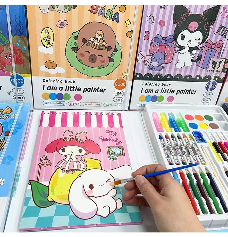 Coloring Adventure Watercolor Pens (Set of 38)