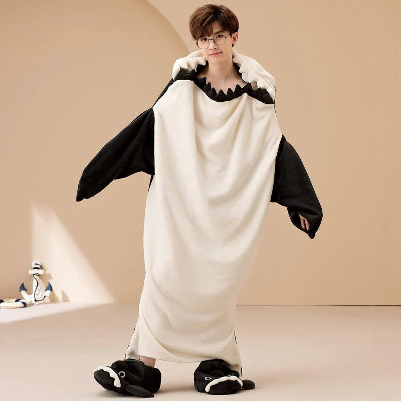 Lover Whale Pajamas Dress PN5409 - Bear Hugs