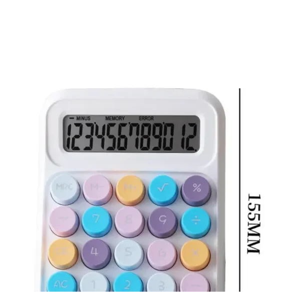 ColorCalc Powerhouse 12-digit Calculator