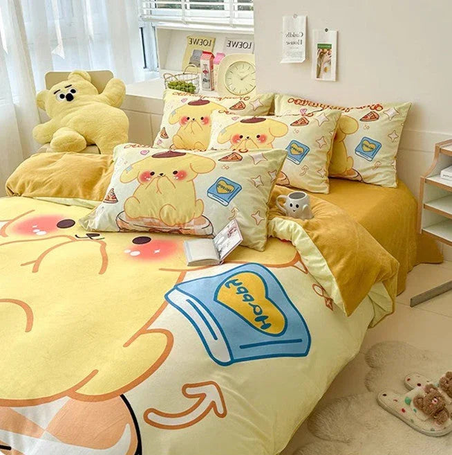 Kawaii Bedding Set PN6203 - Bear Hugs