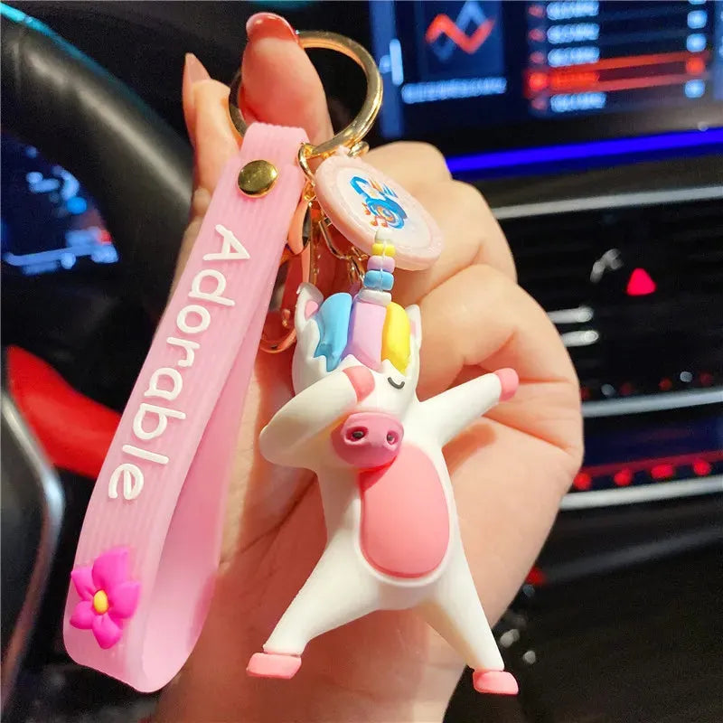 Dabbing Animal 3D Keychain