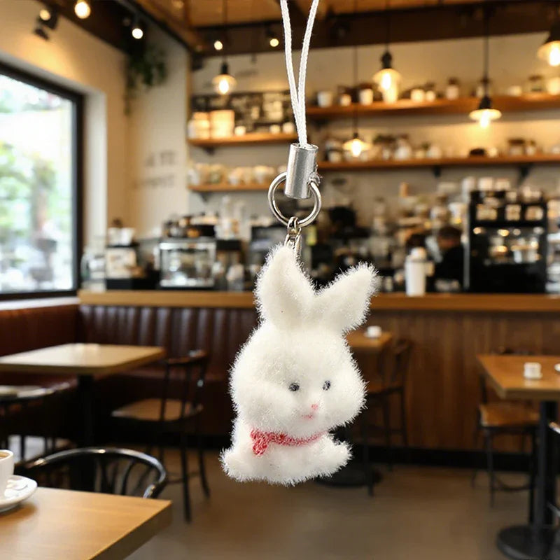 Velvet Hopper Soft Bunny Charm