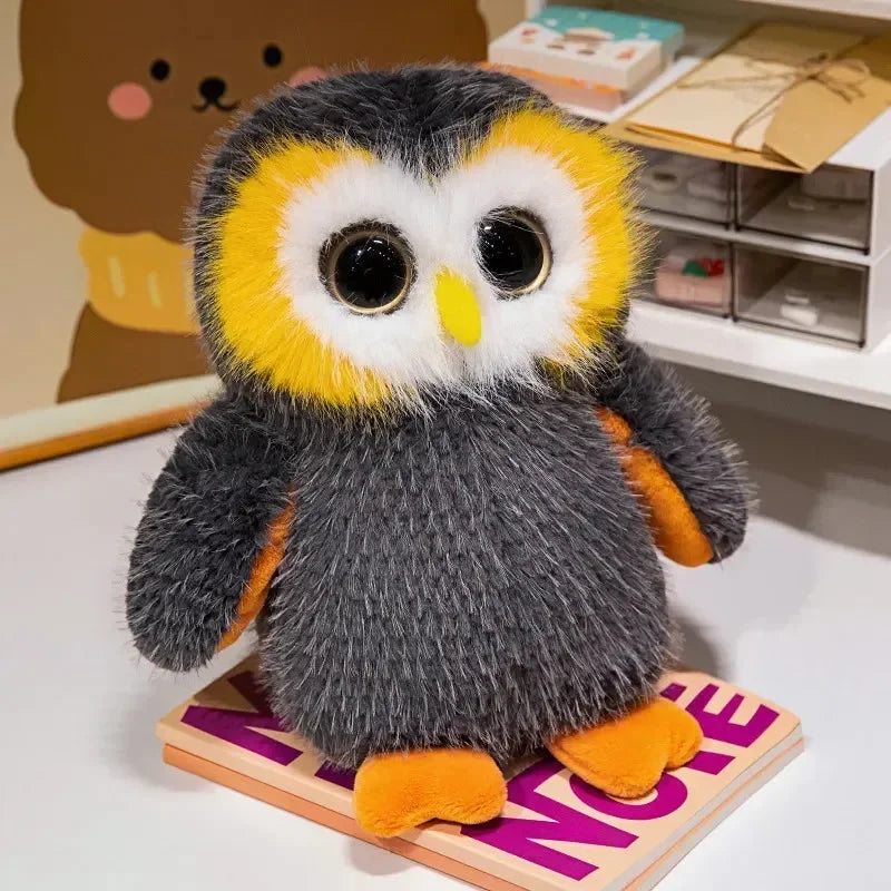 Big-Eyed Wise Owl Plush Pal
