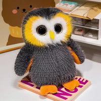 Big-Eyed Wise Owl Plush Pal