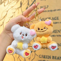 Hold My Star Bear Plush Keychain