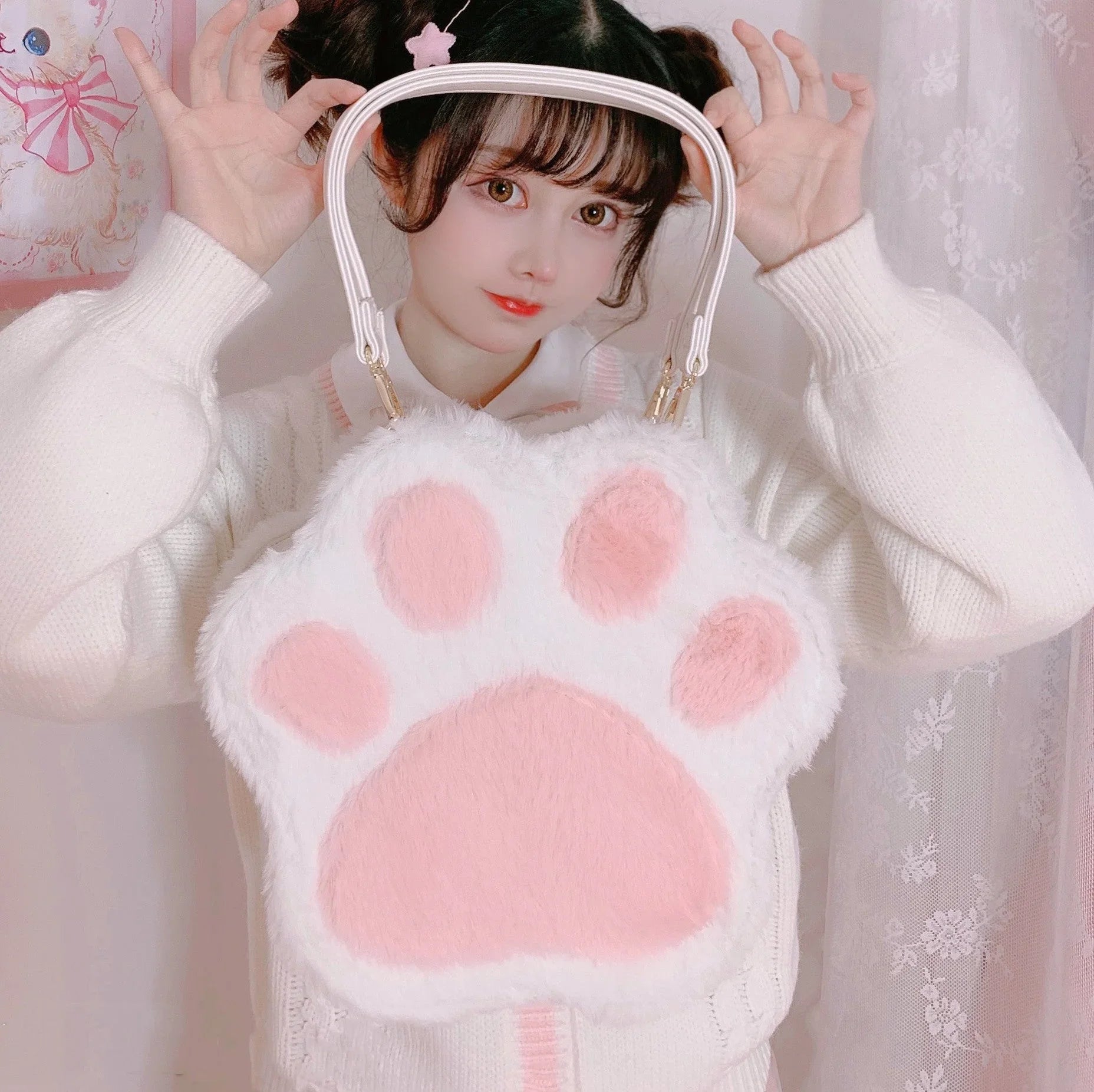 Cute Cats Paw Shoulderbag PN3835 - Bear Hugs