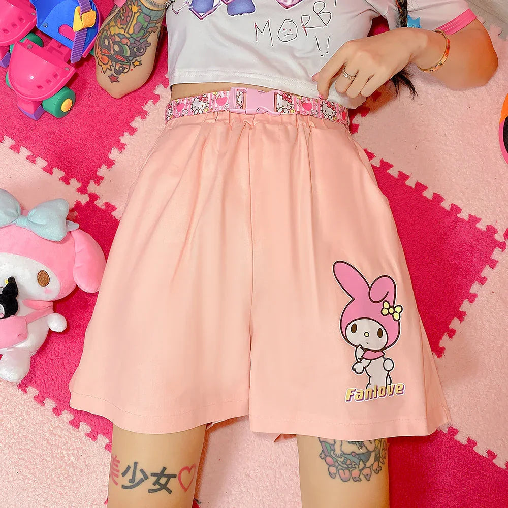 Lovely Anime Short Pants PN3752 - Bear Hugs