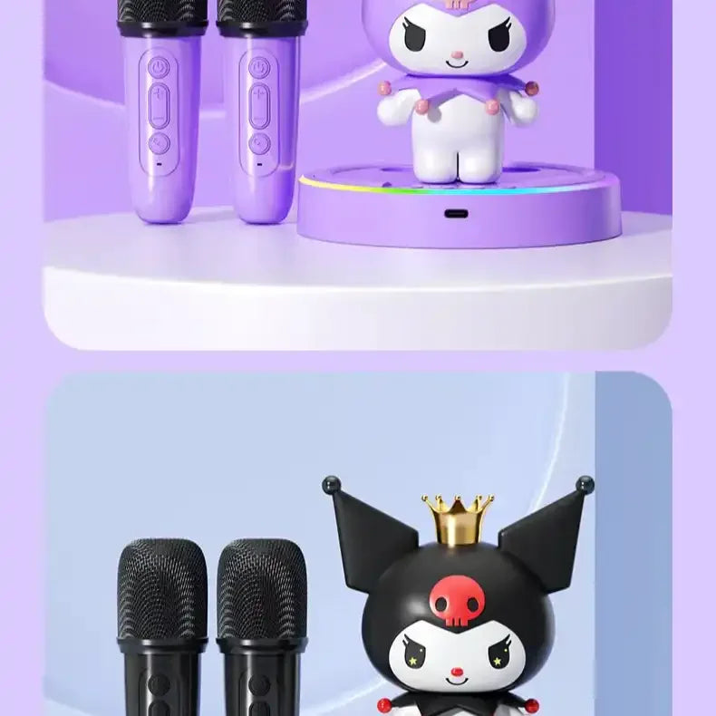 Coulomi Karaoke Dual Microphone Speaker