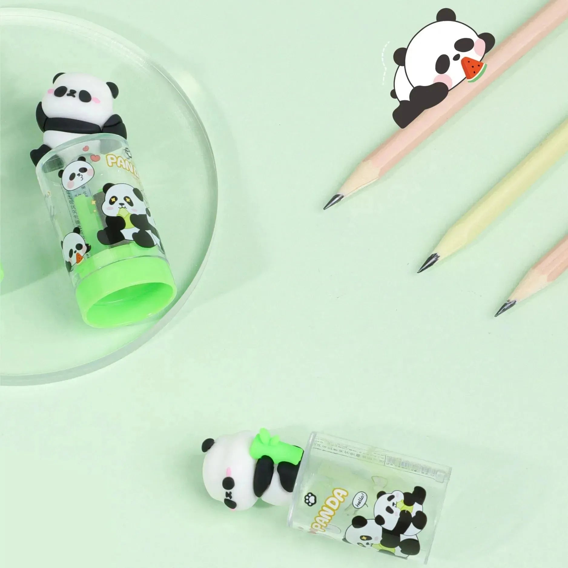 Kawaii Panda Pencil Sharpener