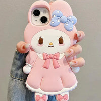 Kawaii Melody Phone Case for iphone 11/11pro/11pro max/12/12mini/12pro/12pro max/13/13pro/13pro max/14/14plus/14pro/14pro max/15/15pro/15pro max PN6248 - Bear Hugs