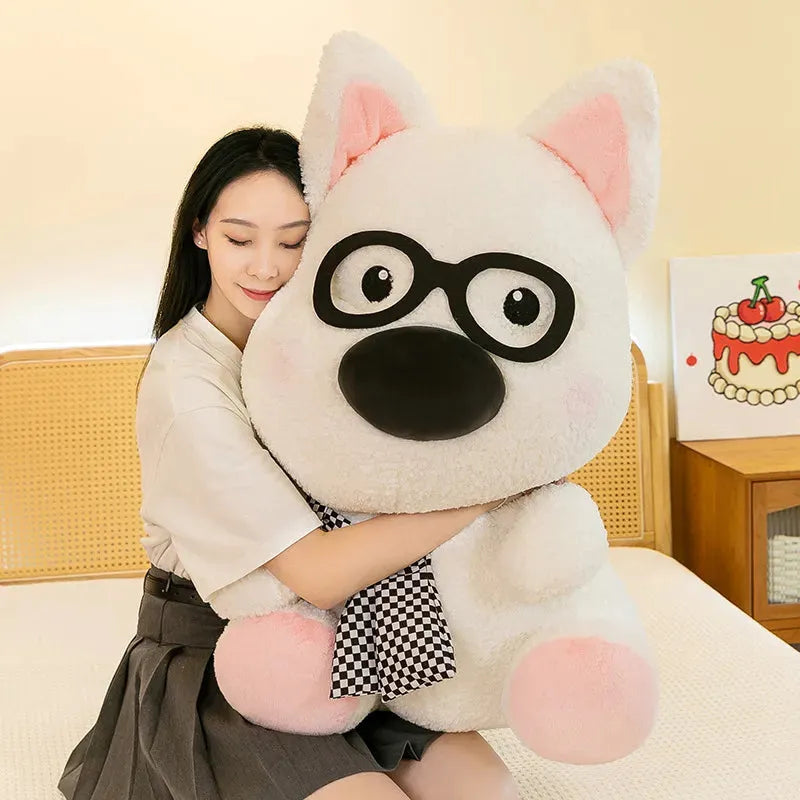 West Highland Spectacled Dog Plushie