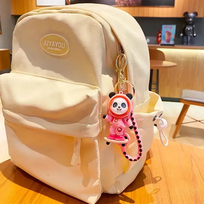 Astro Panda 3D Keychain