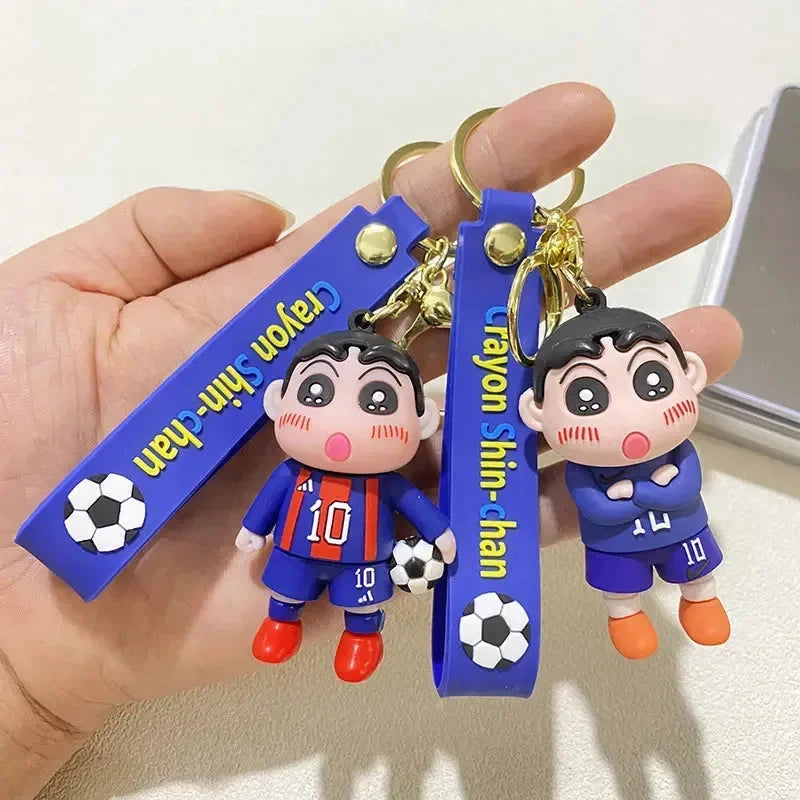 Shin-chan World Cup Wonders Keychain