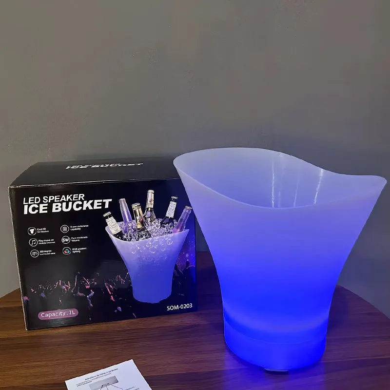 Real Ice Bucket Glowing Speaker