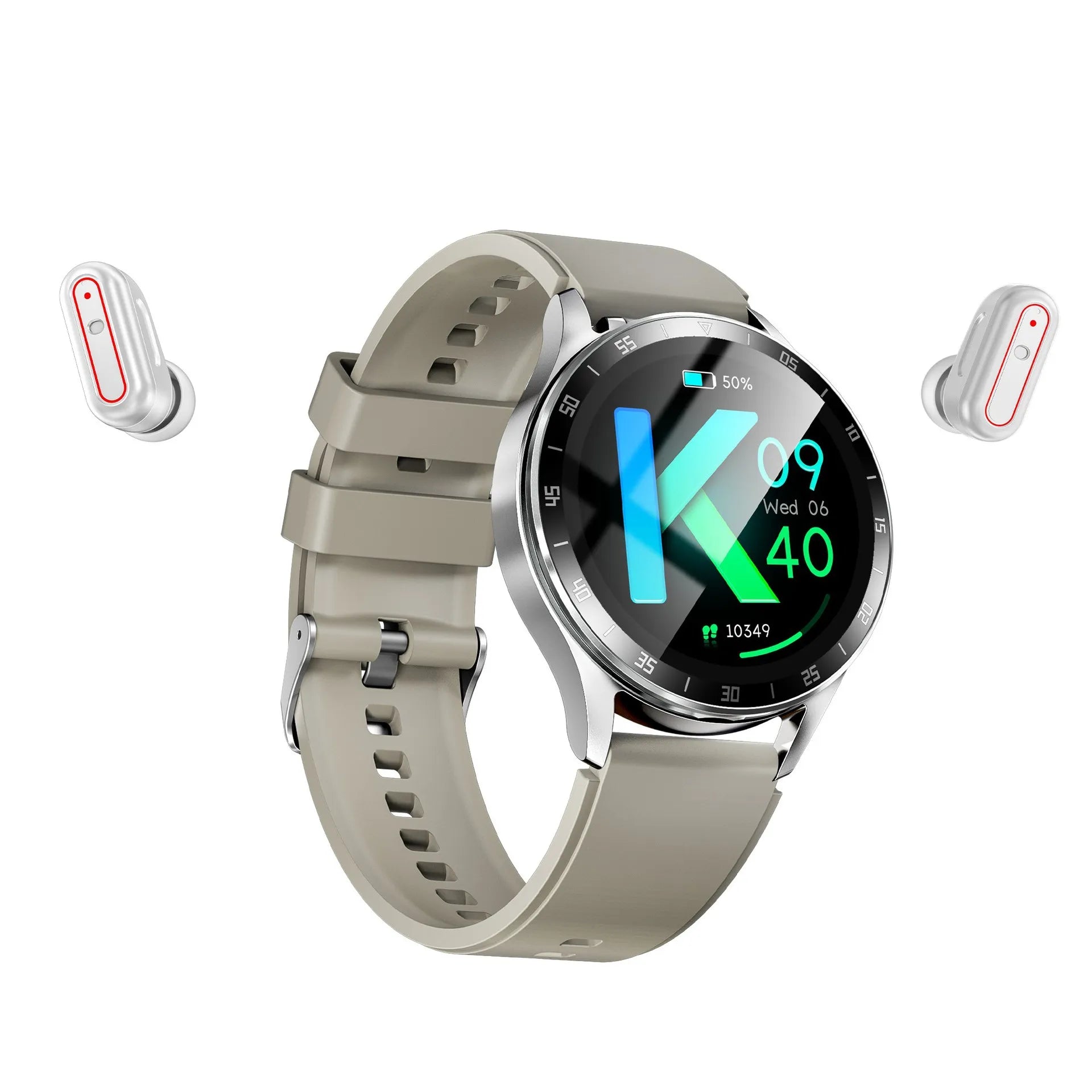 DuoSync TWS Earbuds 2 in 1 Smartwatch