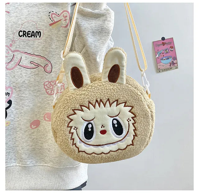 Labubu Plush Crossbody Bag