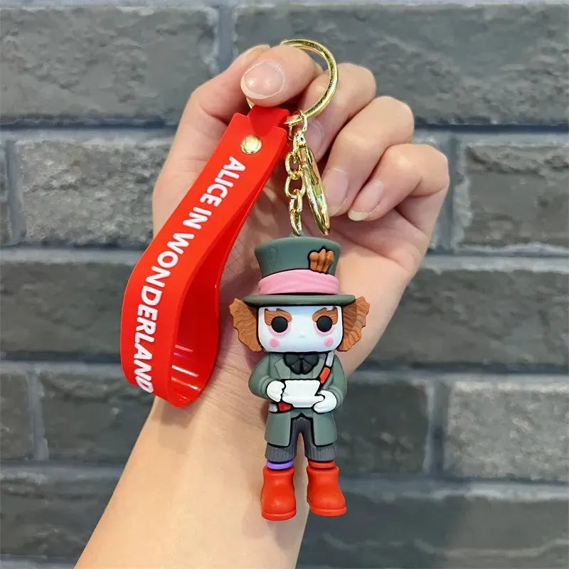 Alice In Wonderland 3D Keychain