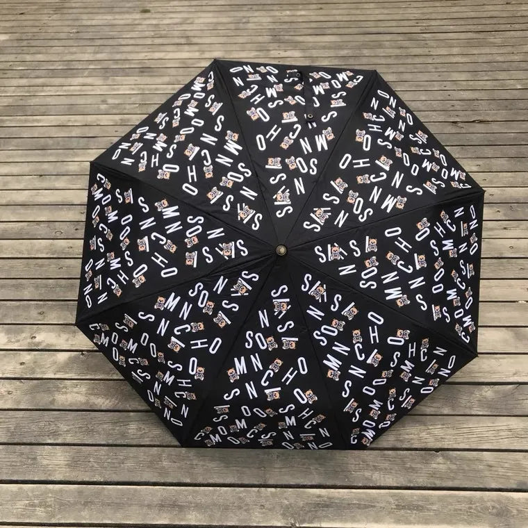 Creative Bear Handle Luxury Designer Umbrella