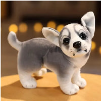 Adorable Realistic Plush Dog Toy (25 cm)